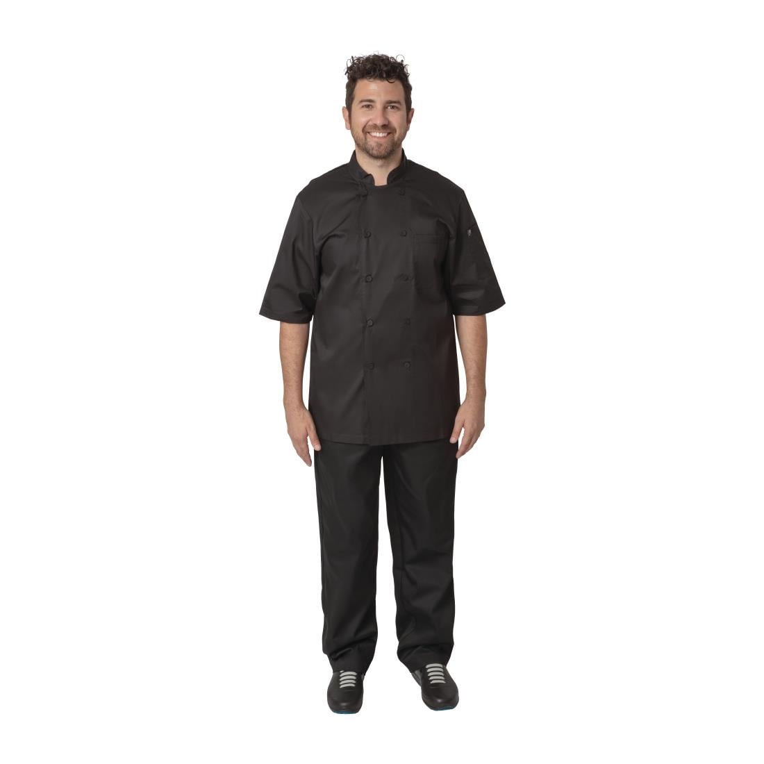 B054-XL Chef Works Montreal Cool Vent koksbuis zwart XL