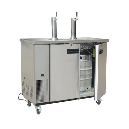 GE633 Polar G-Series direct draw fust bierdispenser, dubbel