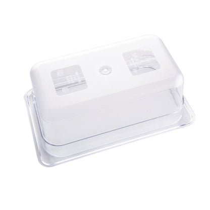U237 Vogue polycarbonaat bak transparant GN 1/4 100mm
