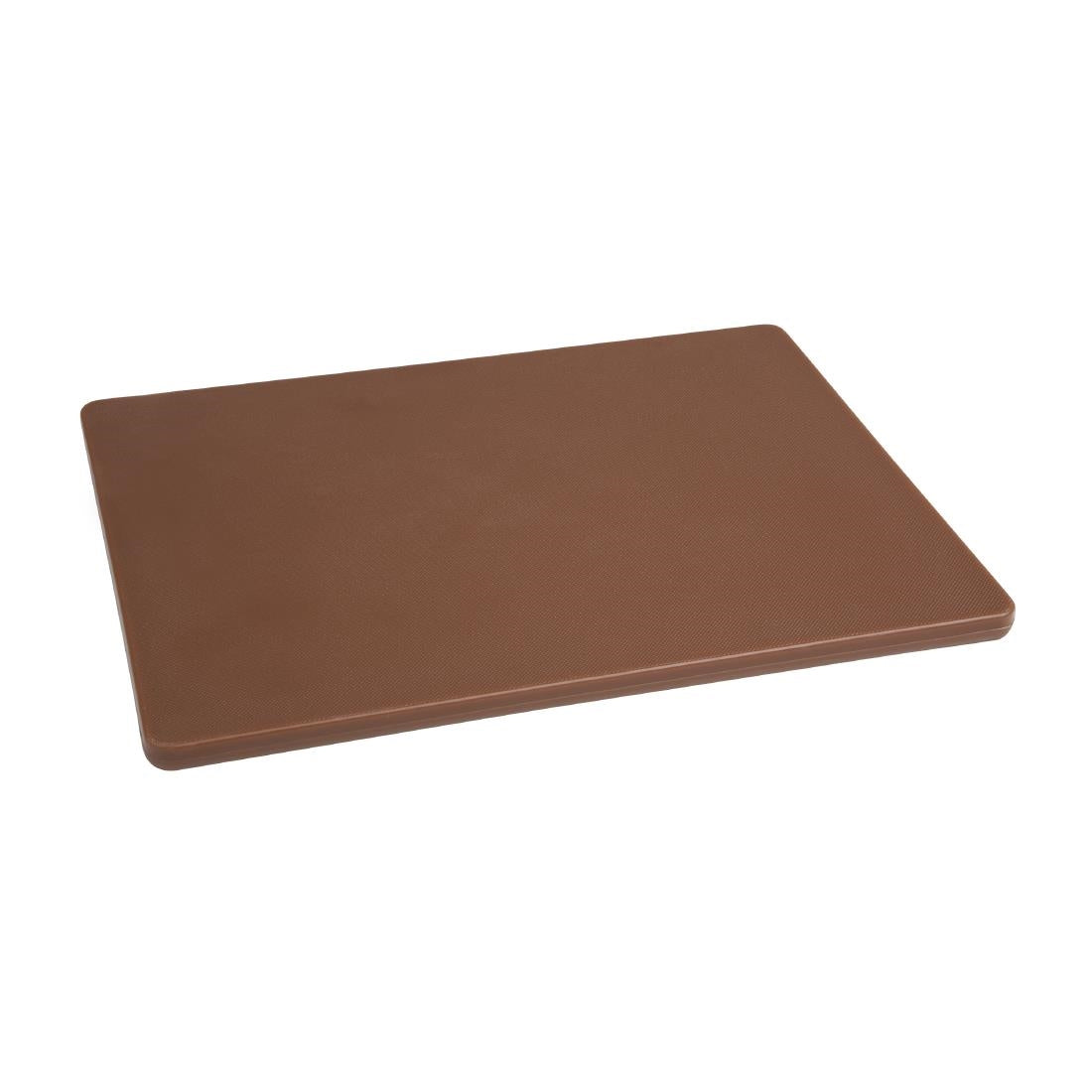 GH792 Hygiplas LDPE snijplank bruin 1,2(h)x30,5(l)x22,9(b)cm