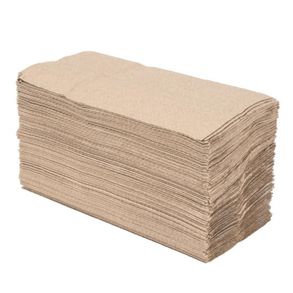 HX936 Jantex Groen 100% Gerecycleerde C-Vouw Handdoeken 2-laags (2250 Vellen)