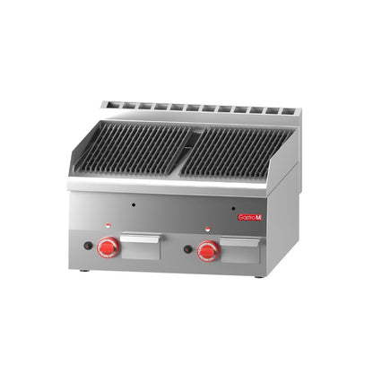 GN028 Gastro M 600 gas lavasteengrill 60/60 GRL