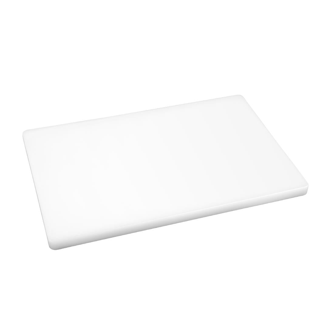 DM001 Hygiplas LDPE extra dikke snijplank wit 450x300x20mm