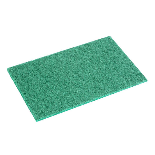 HW010 Jantex Groene Volledig Gerecyclede Schuursponsjes 9X6" (10 stuks)