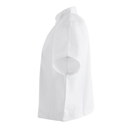 BB547-2XL Nisbets Essentials koksbuis wit (2 stuks) XXL