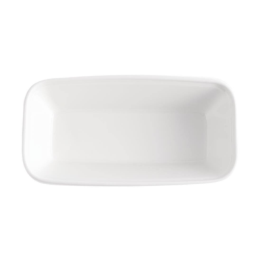 CA948 Churchill Counter Serve rechthoekige ovenschalen 12x25cm (4 stuks)