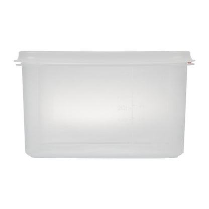 T985 Araven GN 1/4 voedselbak met deksel 4,3Ltr (4 stuks)