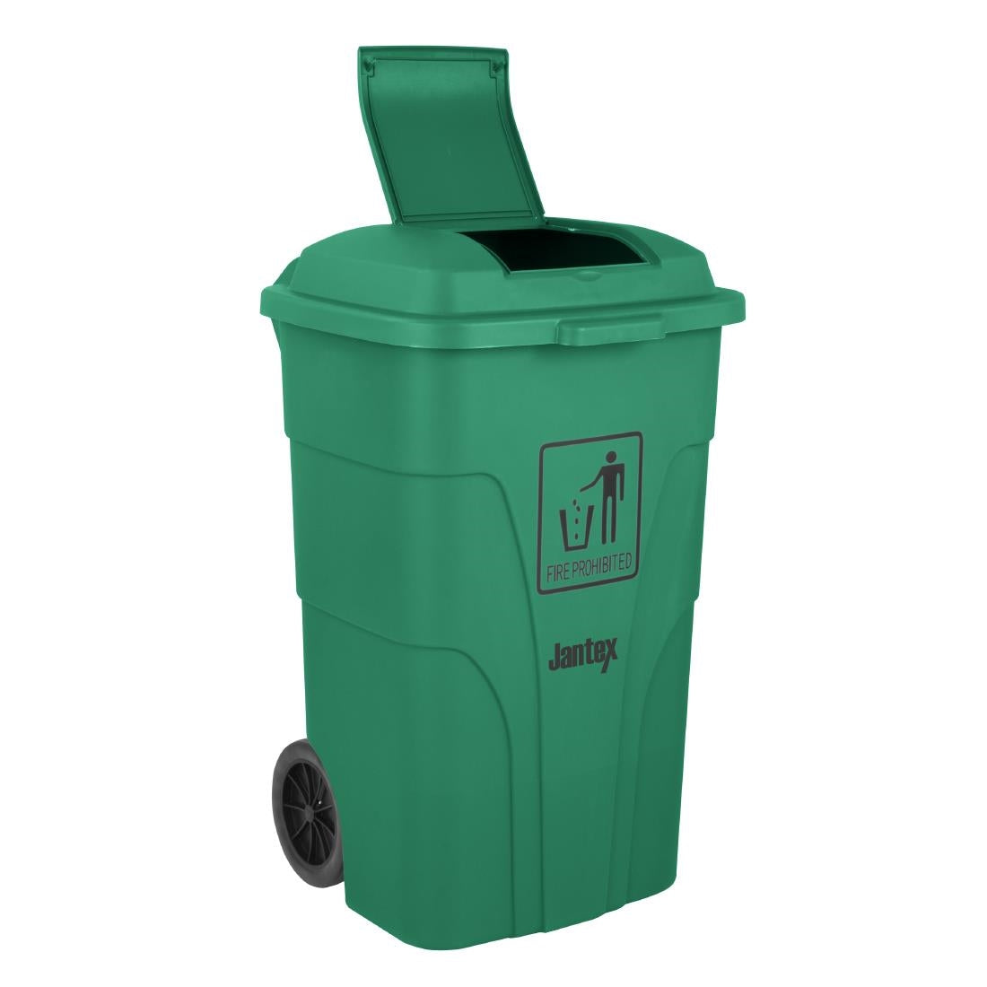 HC924 Jantex 120Ltr Container Met Voetpedaal Groen