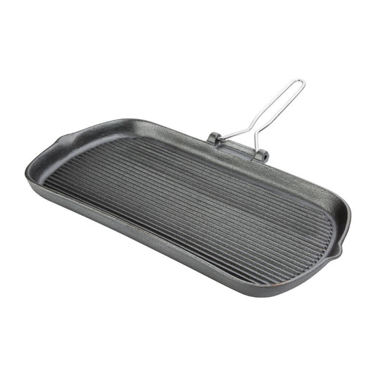 K417 Vogue gietijzeren grillpan 22cm