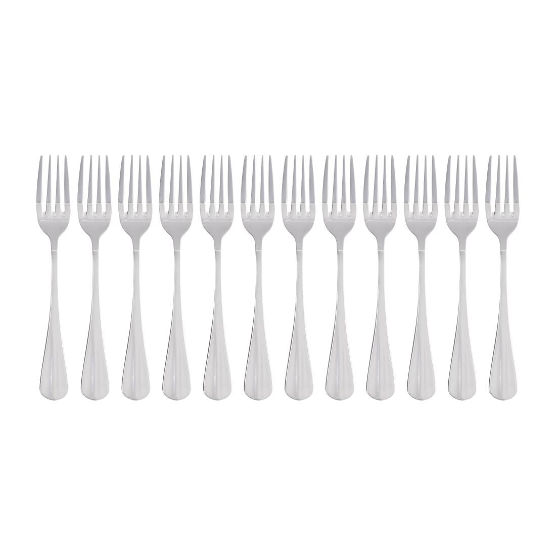 D598 Olympia Baguette dessertvorken (12 stuks)