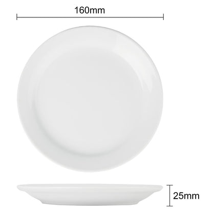 CF360 Olympia Athena Borden Met Smalle Rand 16,5cm (12 Stuks)