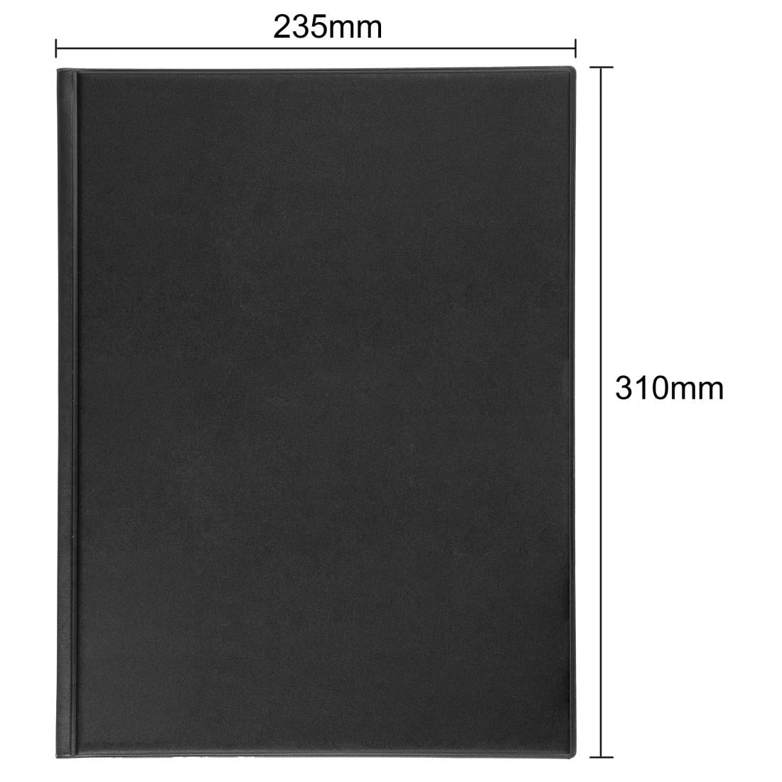 E217 Olympia PVC menumap A4 zwart