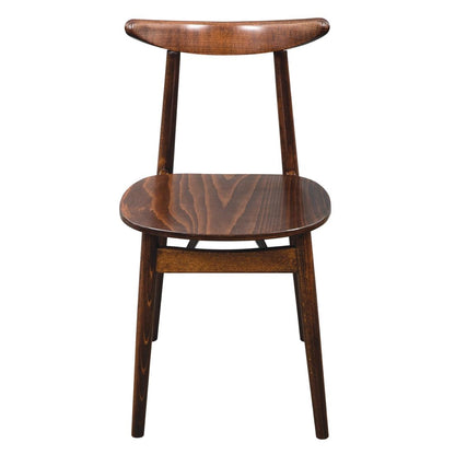 CW008 Fameg Walnoot Bijzetstoel (2 stuks)