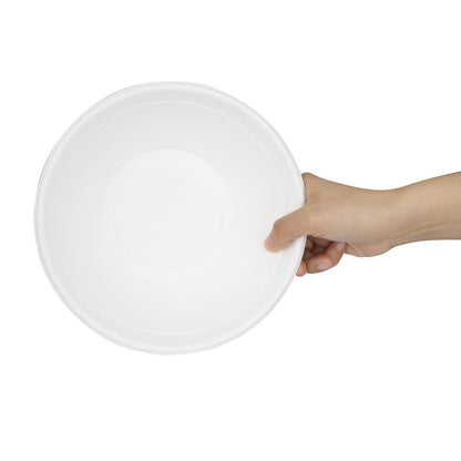 HW028 Fiesta Composteerbare Bagasse Poke Bowl Basis 682ml (50 stuks)