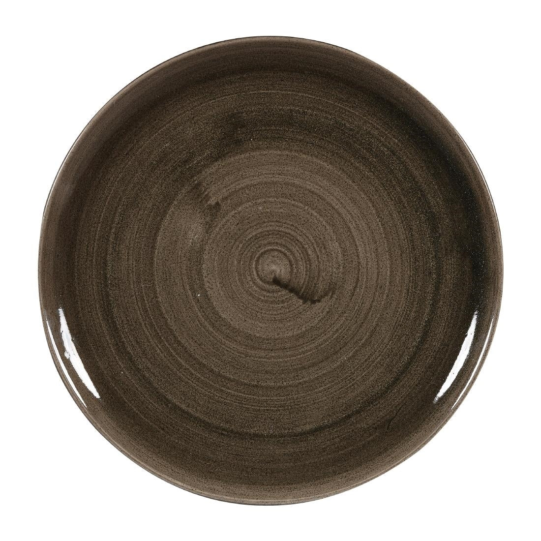 DY900 Churchill Stonecast Patina Evolve Iron Black Schalen 324mm (6 stuks)