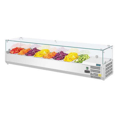 GD877 Polar G-serie opzetkoelvitrine 8x GN 1/3