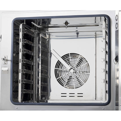 SA770 Buffalo Vrijstaande Slimme Touchscreen Combi Oven 7 x GN 1/1 Met Installatiekit