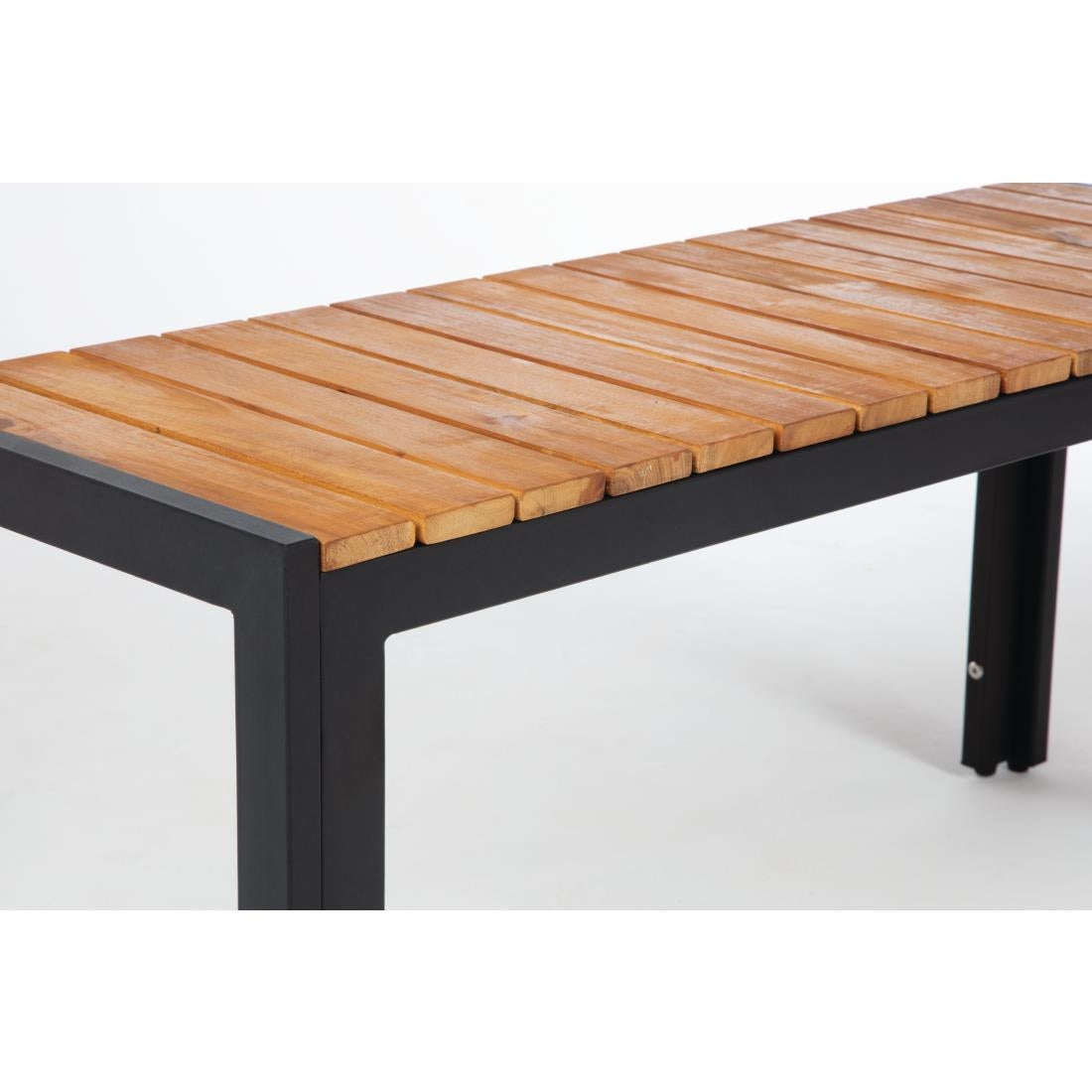 DS154 Bolero stalen en acaciahouten banken 100cm (2 stuks)