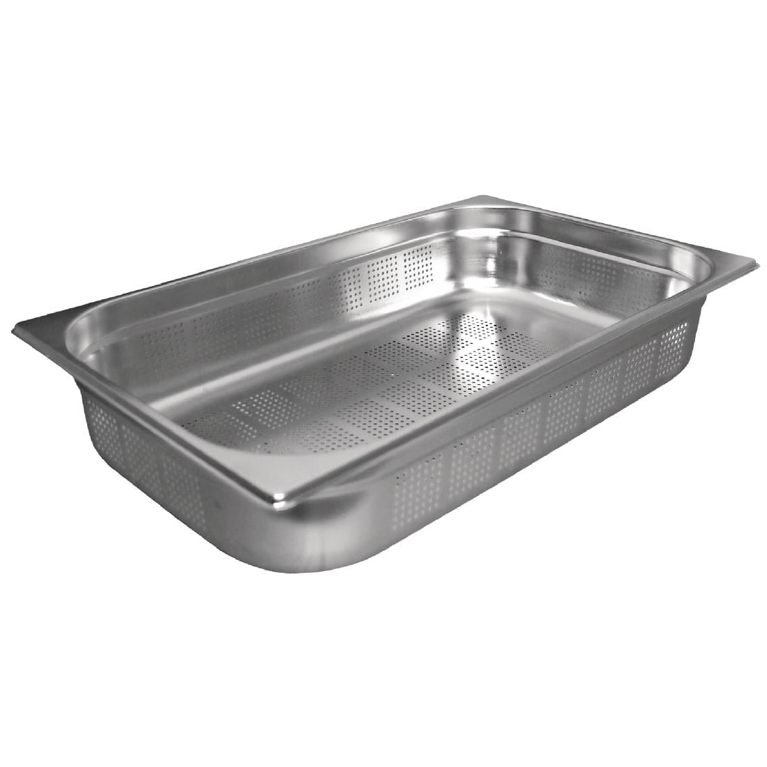K840 Vogue roestvrijstalen geperforeerde 1/1 gastronorm bak 65mm
