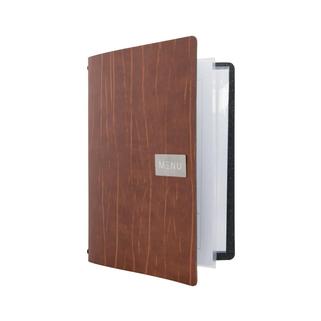 CU926 Securit Leder Serie Ruga Bonded leather menukaart A4