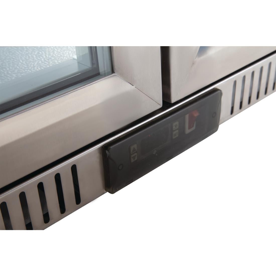 GL008 Polar G-serie 2-deurs barkoeling met klapdeuren RVS 208L