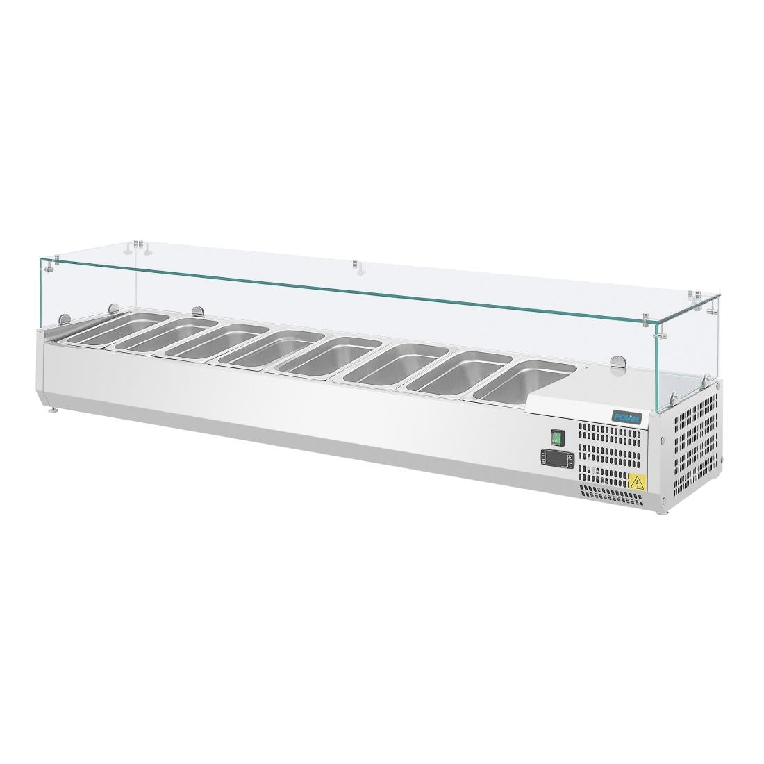GD877 Polar G-serie opzetkoelvitrine 8x GN 1/3