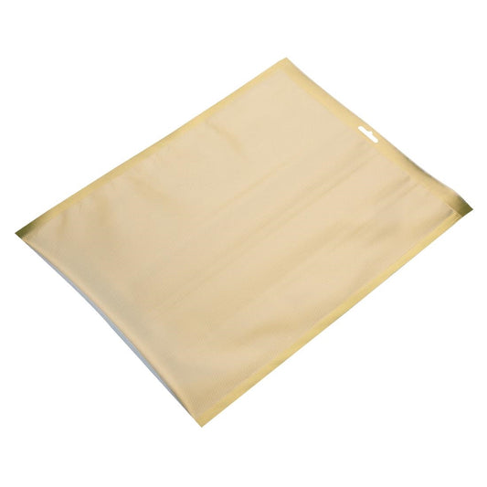 JA023 Vogue goudkleurige vacumeerzakken met reliëf 300x400mm (100 stuks)
