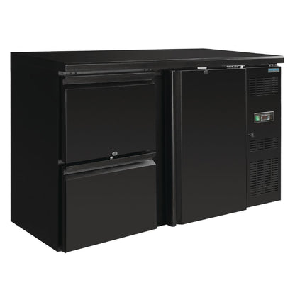 GL186 Polar U-serie enkele deur bar koeling met laden