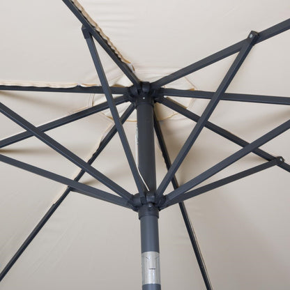 FU503 Bolero Sevilla Ronde Parasol Diameter 3 Meter Crème