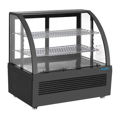 CU636 Polar C-Serie Tafelmodel Koelkast Zwart 100Ltr