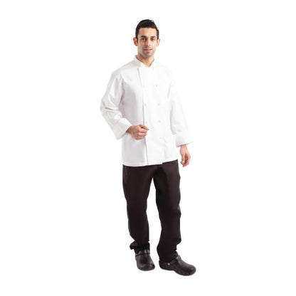 B649-S Chef Works Calgary Cool Vent unisex koksbuis wit S
