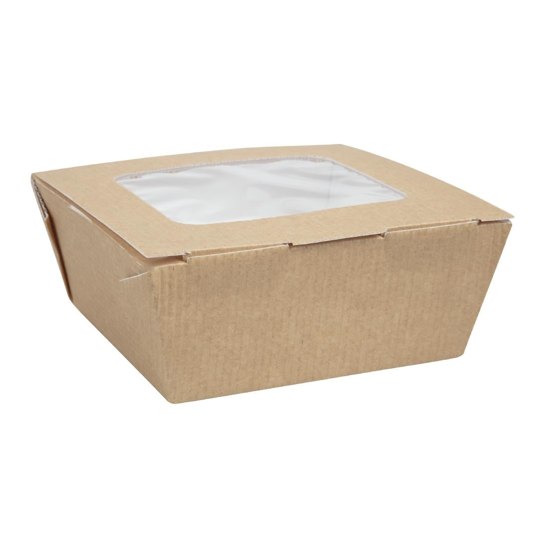 CL316 Huhtamaki recyclebare kartonnen bakken met venster medium 1070ml (270 stuks)