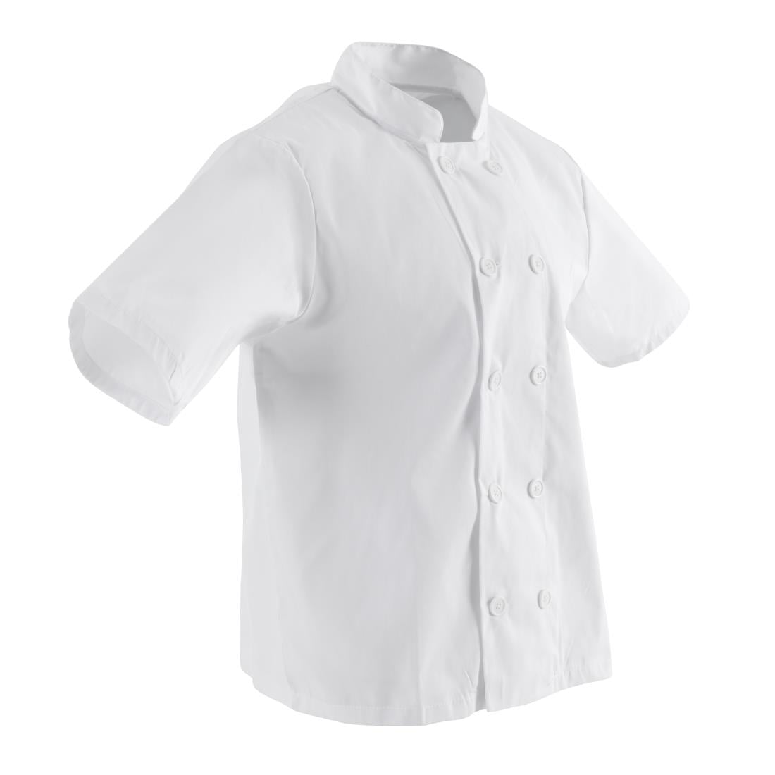 BB547-XL Nisbets Essentials koksbuis wit (2 stuks) XL