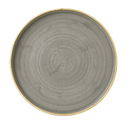 FC164 Churchill Stonecast Grey Bord Met Opstaande Rand 22cm (6 stuks)