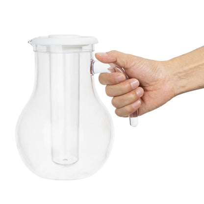 HC356 Olympia Kristallon Karaf Met Koelbuis Polycarbonaat Eenvoudig 1600ml