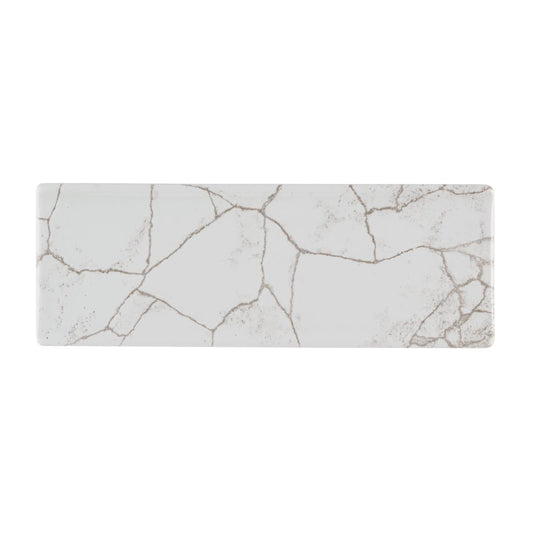 HR309 Churchill Studio Prints Kintsugi Agate Grey Ovaal Bord 25 x 9cm (6 stuks)