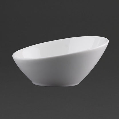 CF383 Olympia Lumina Hellende Ovale Schalen 14,8cm (6 Stuks)