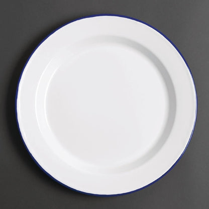 GM512 Olympia Emaille borden 24,5cm (6 stuks)