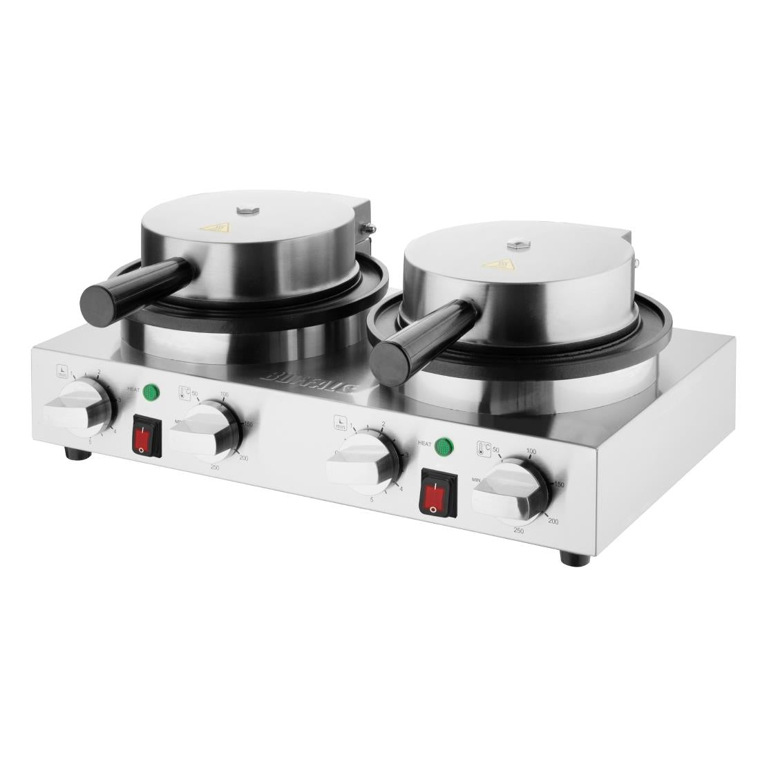 CJ533 Buffalo Dubbele Ronde Belgische Wafelmaker