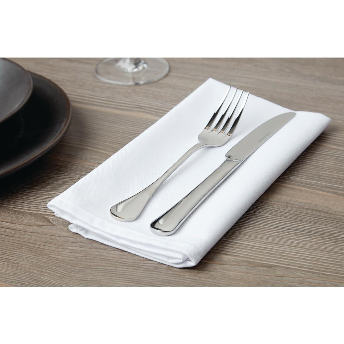 HB560 Mitre Essentials Ocassions servet wit 51x51cm (10 stuks)