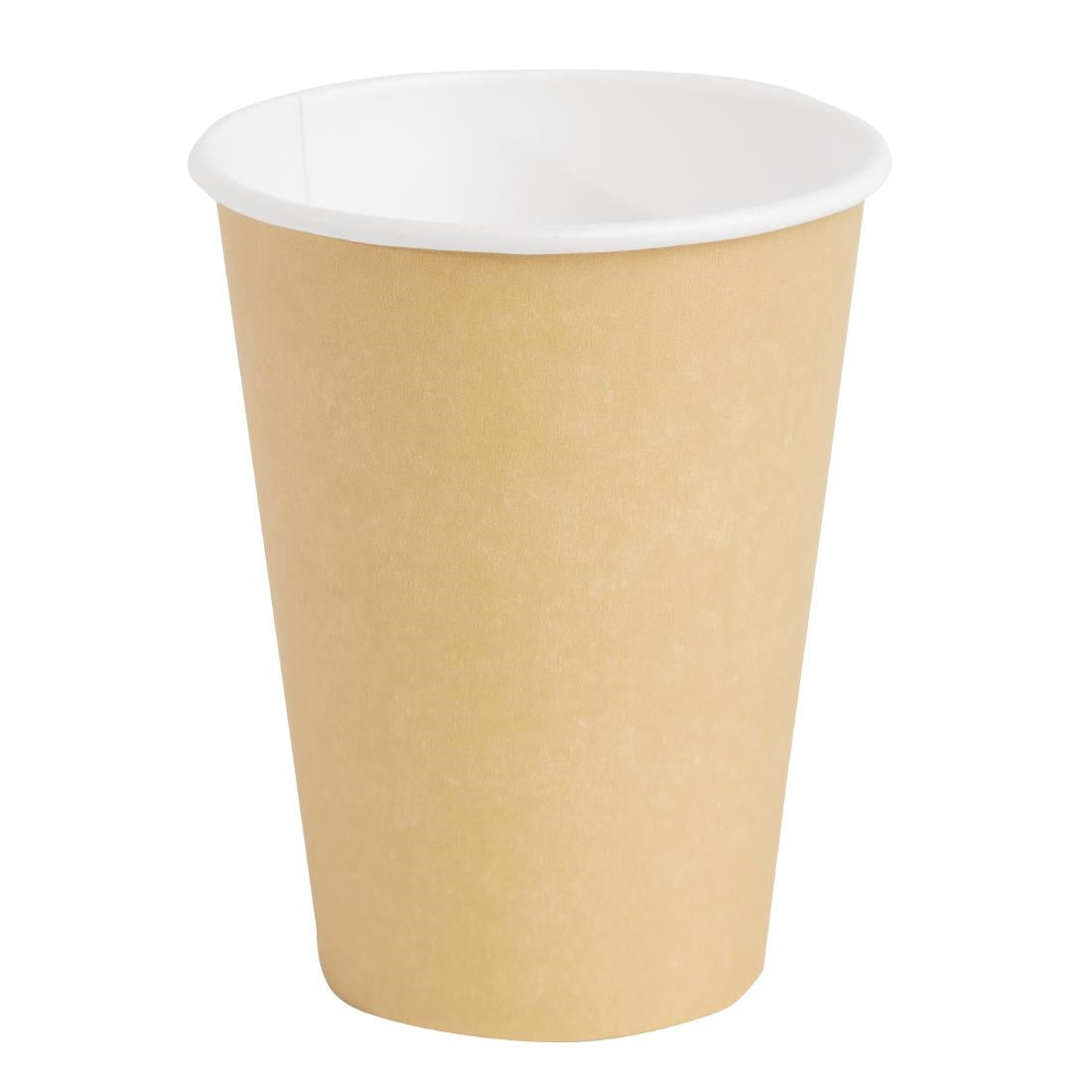 GF032 Fiesta Recyclable koffiebekers enkelwandig lichtbruin 34cl (1000 stuks)