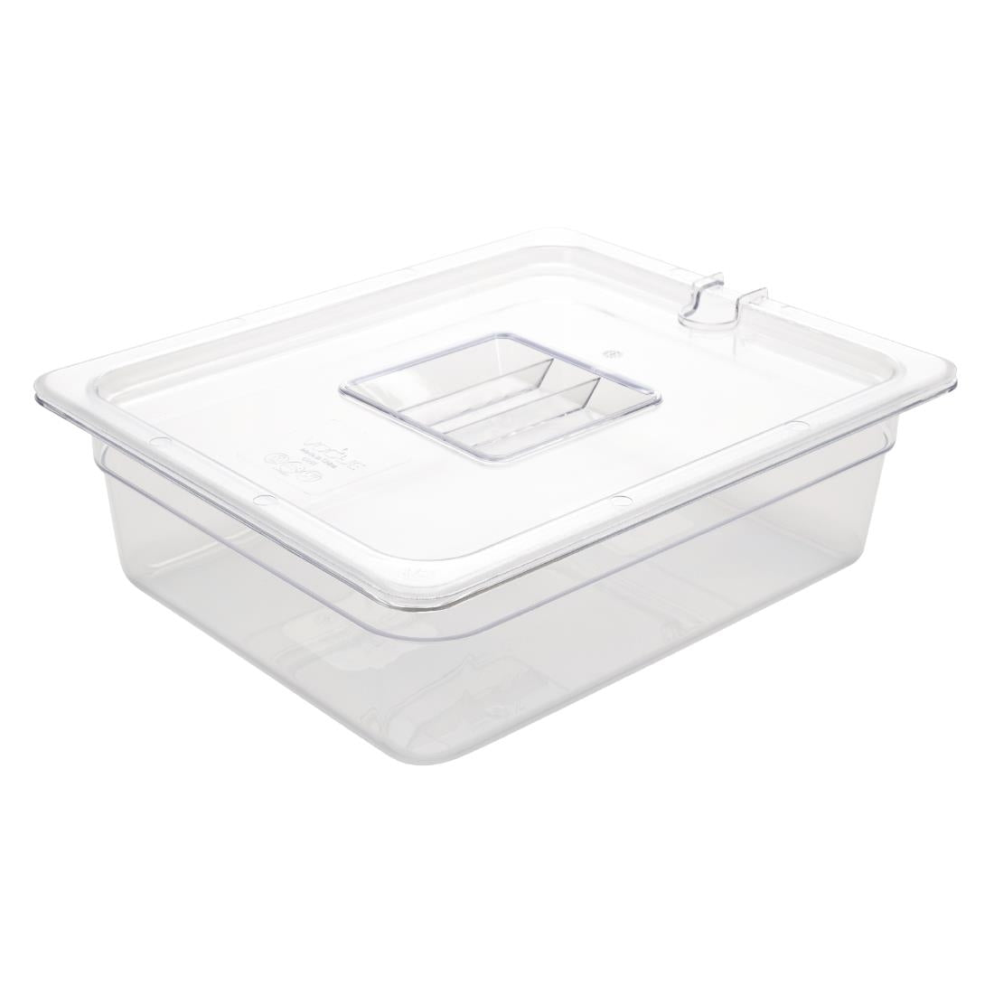 U229 Vogue polycarbonaat 1/2 gastronorm container 100mm transparant