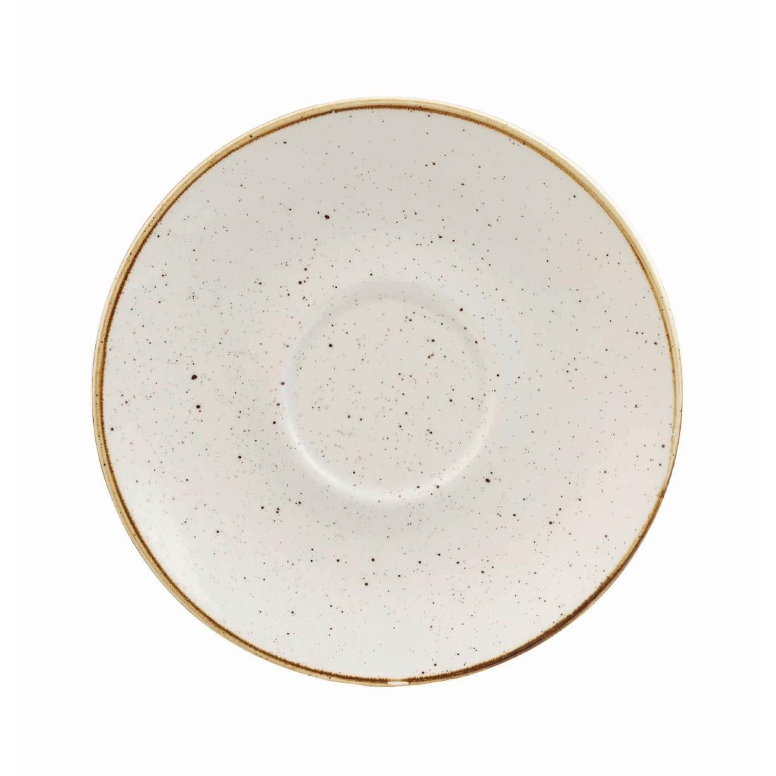 DK533 Churchill Stonecast Barley White Cappuccino Schotel 15.6cm (12 stuks)