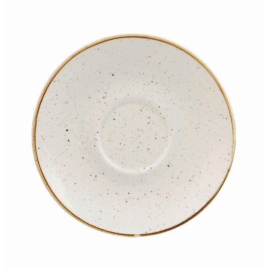 DK533 Churchill Stonecast Barley White Cappuccino Schotel 15.6cm (12 stuks)