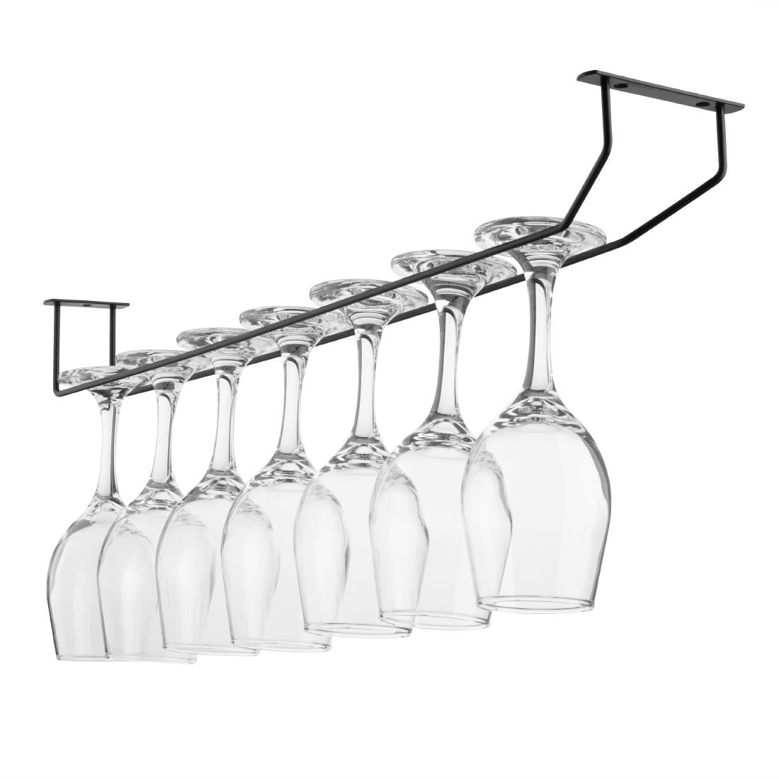 FD989 Olympia wijnglazenrek zwart 610mm