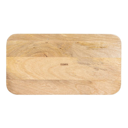 JA888 Olympia Mangohout Rechthoekig Diep Dienblad 430x230mm