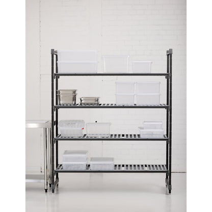 DM776 Cambro stelling 183cm hoog 4 schappen - 61cm diep - 152,5cm breed
