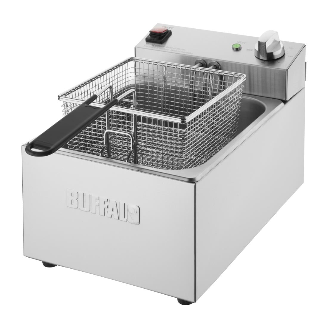 CU616 Buffalo Enkele Friteuse 5Ltr 2800W