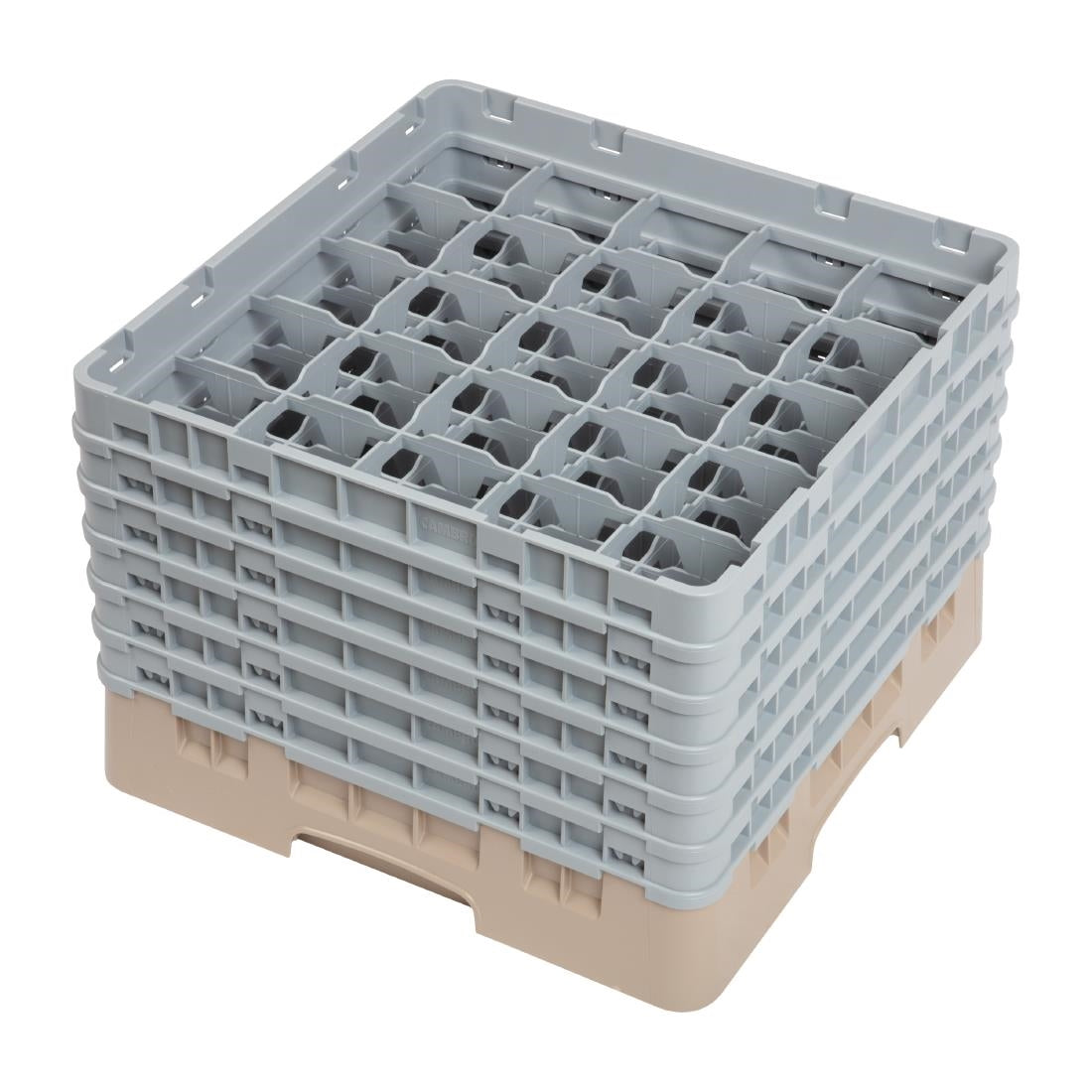 DW557 Cambro Camrack vaatwaskorf met 25 compartimenten max. glashoogte 29,8cm