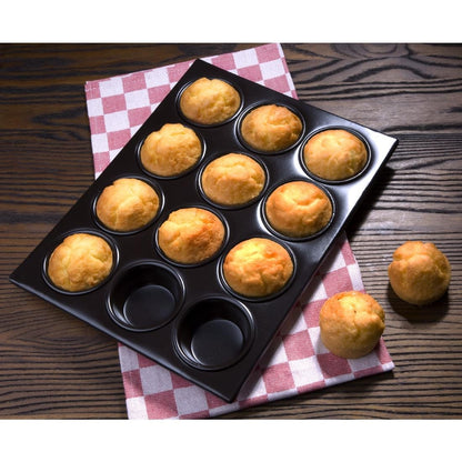 C562 Vogue aluminium anti-kleef bakvorm 12 muffins